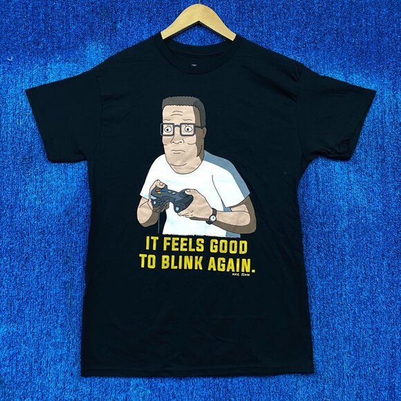 Hank Hill Gaming Addict Mike Judge King of the Hill Tee M - Picture 1 of 4